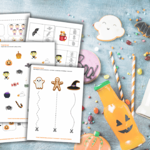 Halloweenowe karty aktywności dla dzieci 3-6 lat. ZABAWA | NAUKA | ODKRYWANIE