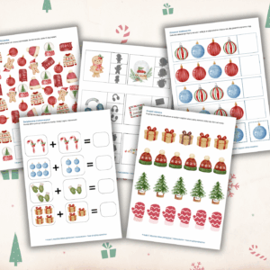 Świąteczno-Zimowe Karty Aktywności dla dzieci 3–6 lat
